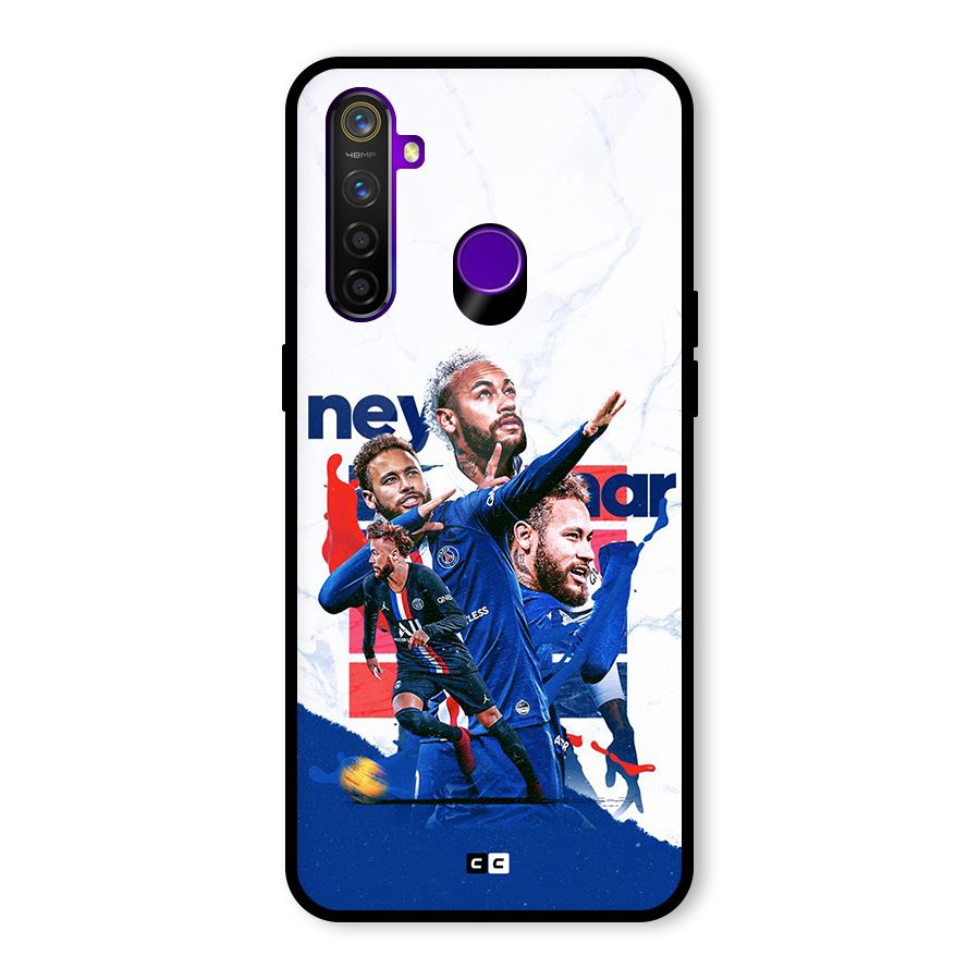 Tropical Sensation Glass Back Case for Realme 5 Pro