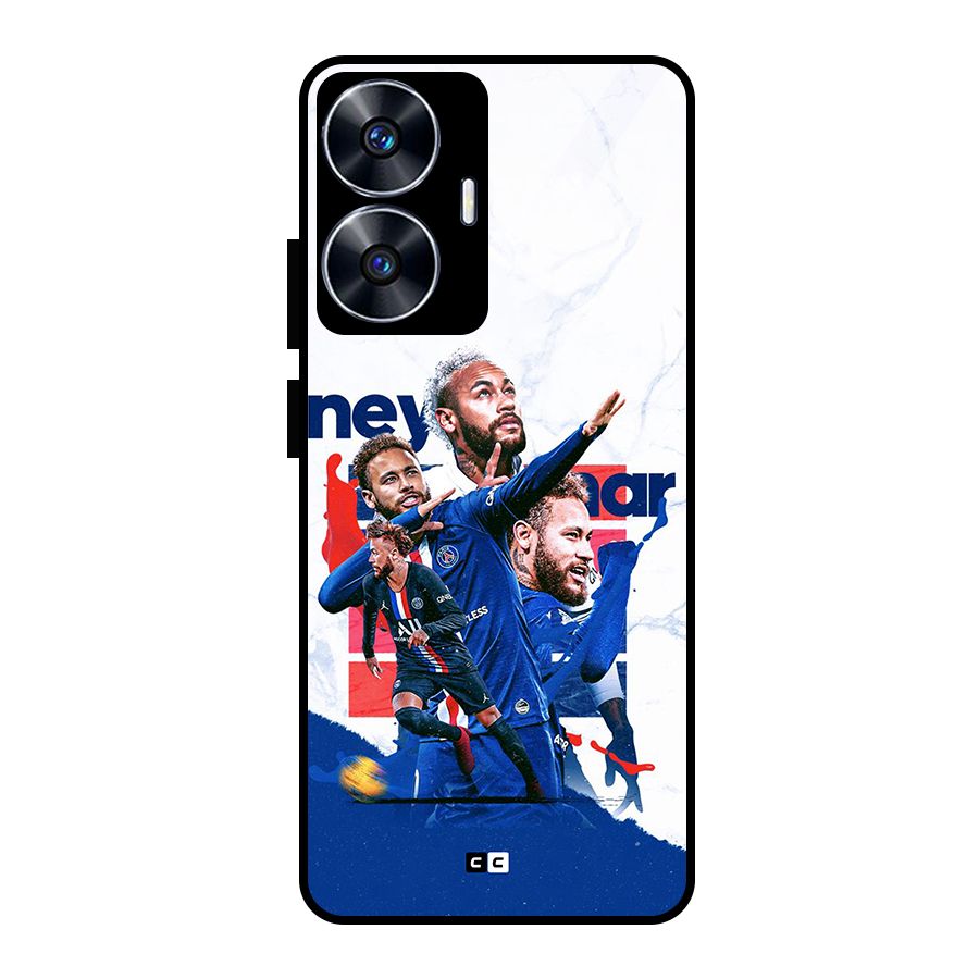 Tropical Sensation Glass Back Case for Realme Narzo N55
