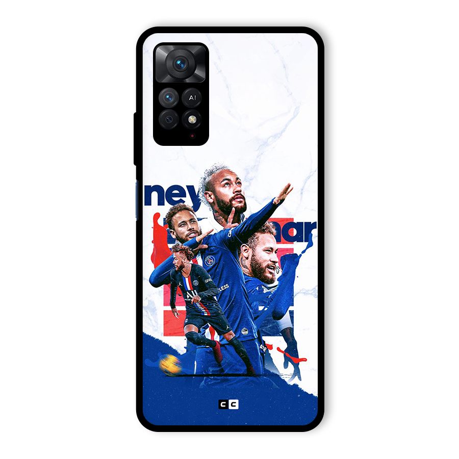 Tropical Sensation Glass Back Case for Redmi Note 11 Pro Plus 5G