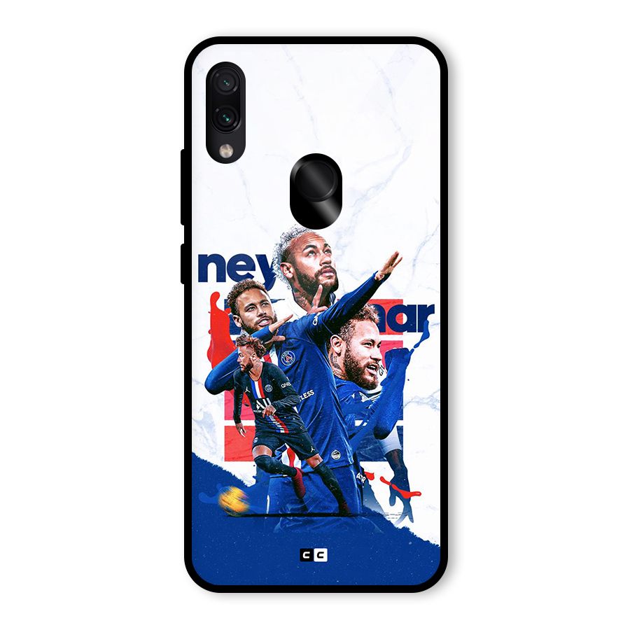Tropical Sensation Glass Back Case for Redmi Note 7 Pro