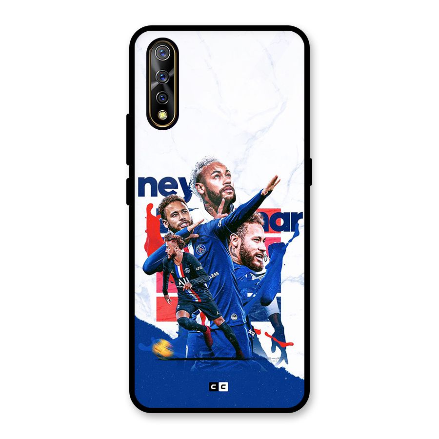 Tropical Sensation Glass Back Case for Vivo S1