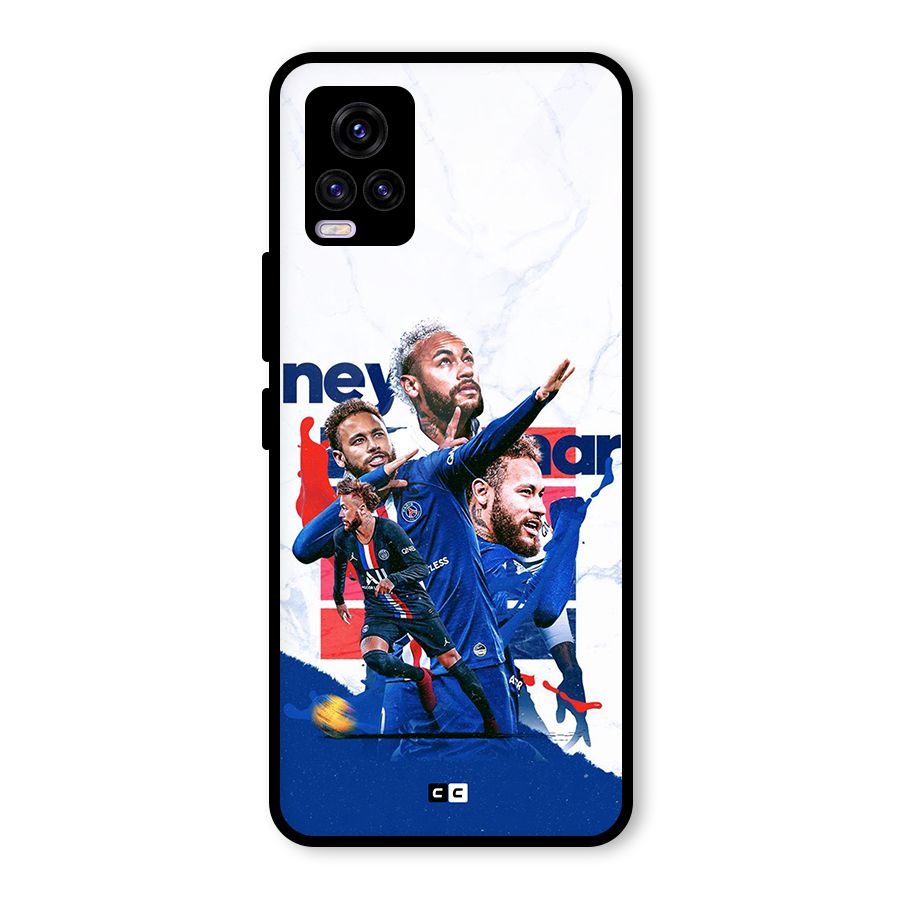Tropical Sensation Glass Back Case for Vivo V20