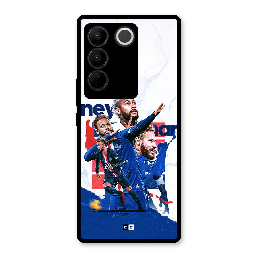 Tropical Sensation Glass Back Case for Vivo V27