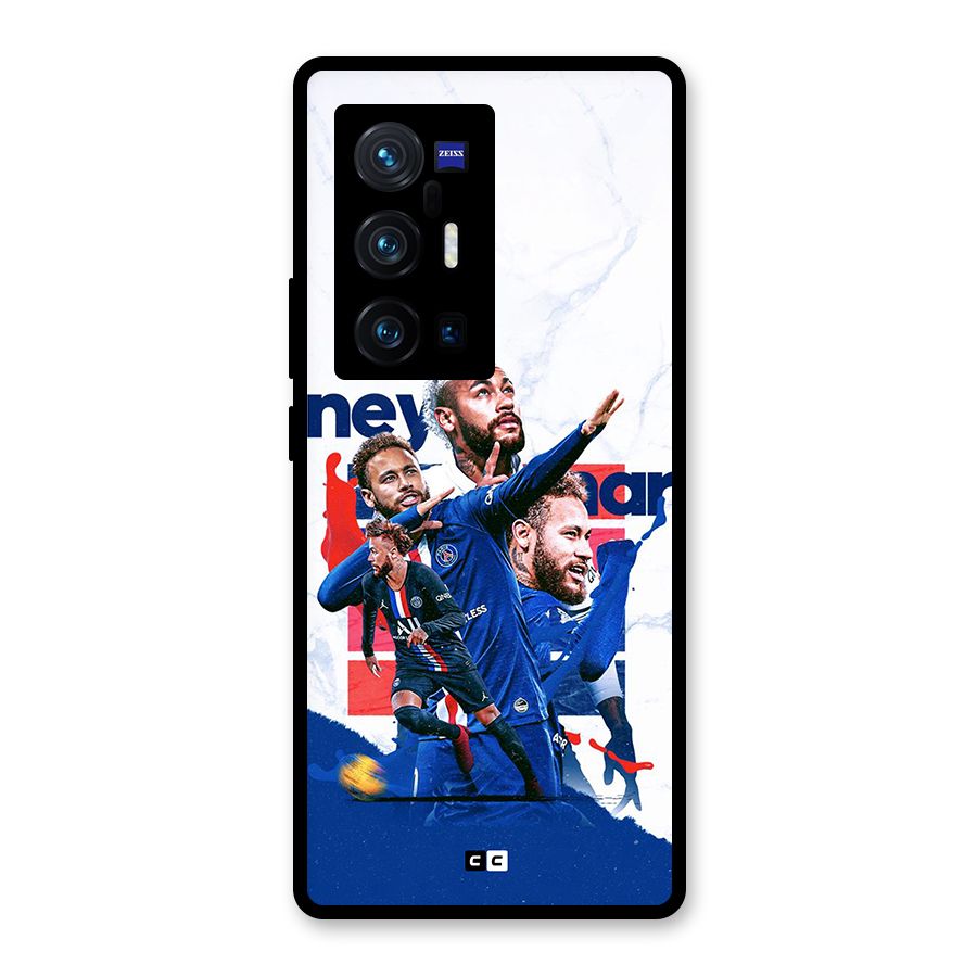 Tropical Sensation Glass Back Case for Vivo X70 Pro Plus