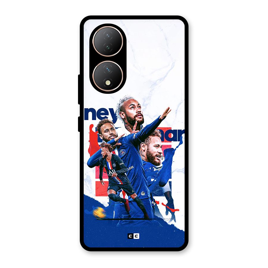 Tropical Sensation Glass Back Case for Vivo Y100