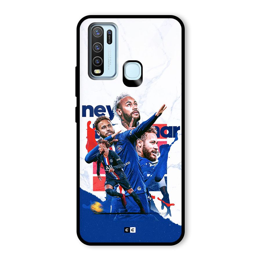 Tropical Sensation Glass Back Case for Vivo Y30