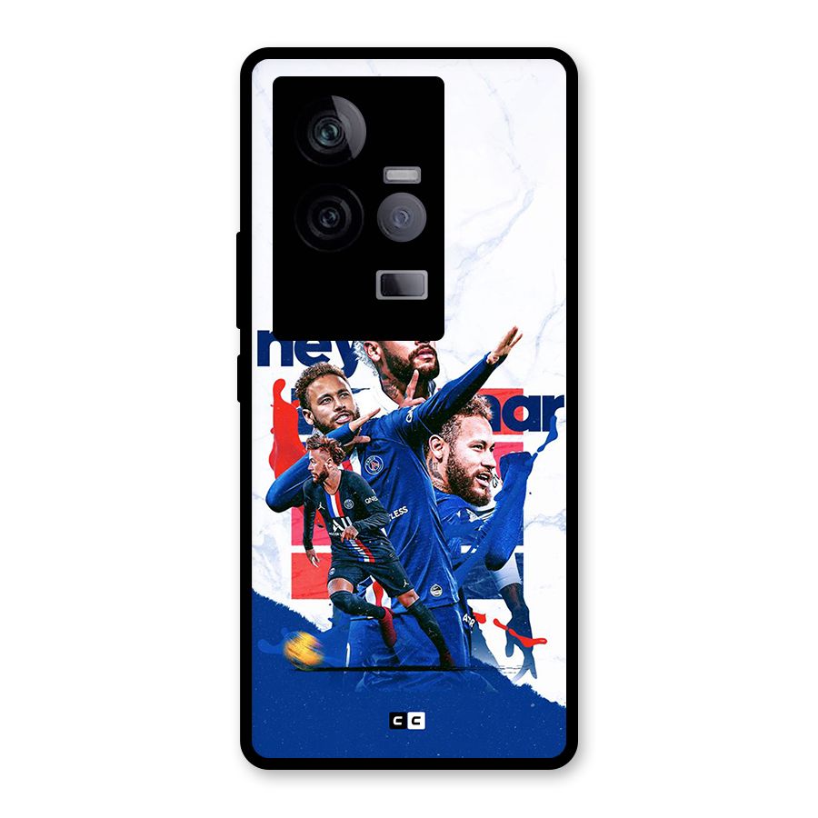 Tropical Sensation Glass Back Case for Vivo iQOO 11 5G