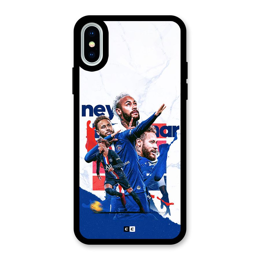 Tropical Sensation Glass Back Case for iPhone XS