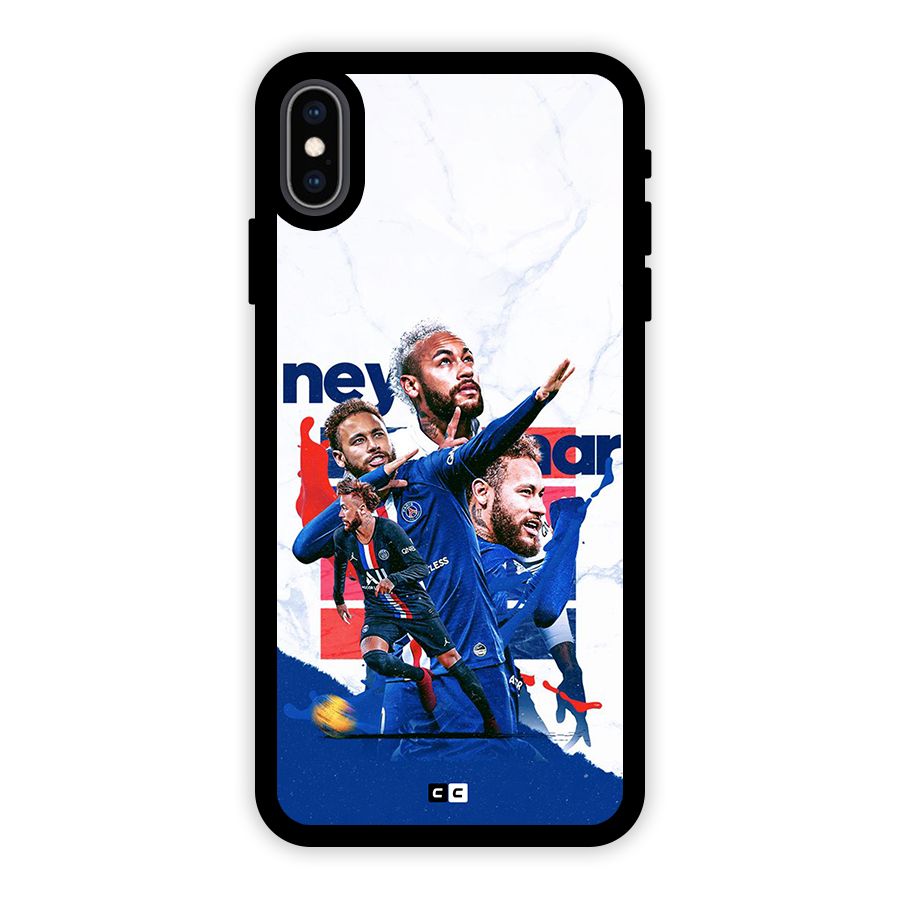 Tropical Sensation Glass Back Case for iPhone XS Max