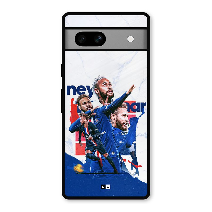 Tropical Sensation Metal Back Case for Google Pixel 7a