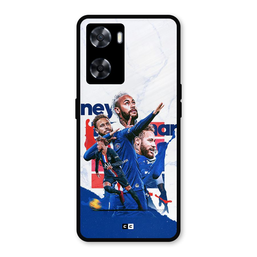 Tropical Sensation Metal Back Case for Oppo A77s