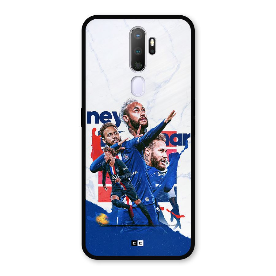 Tropical Sensation Metal Back Case for Oppo A9 (2020)