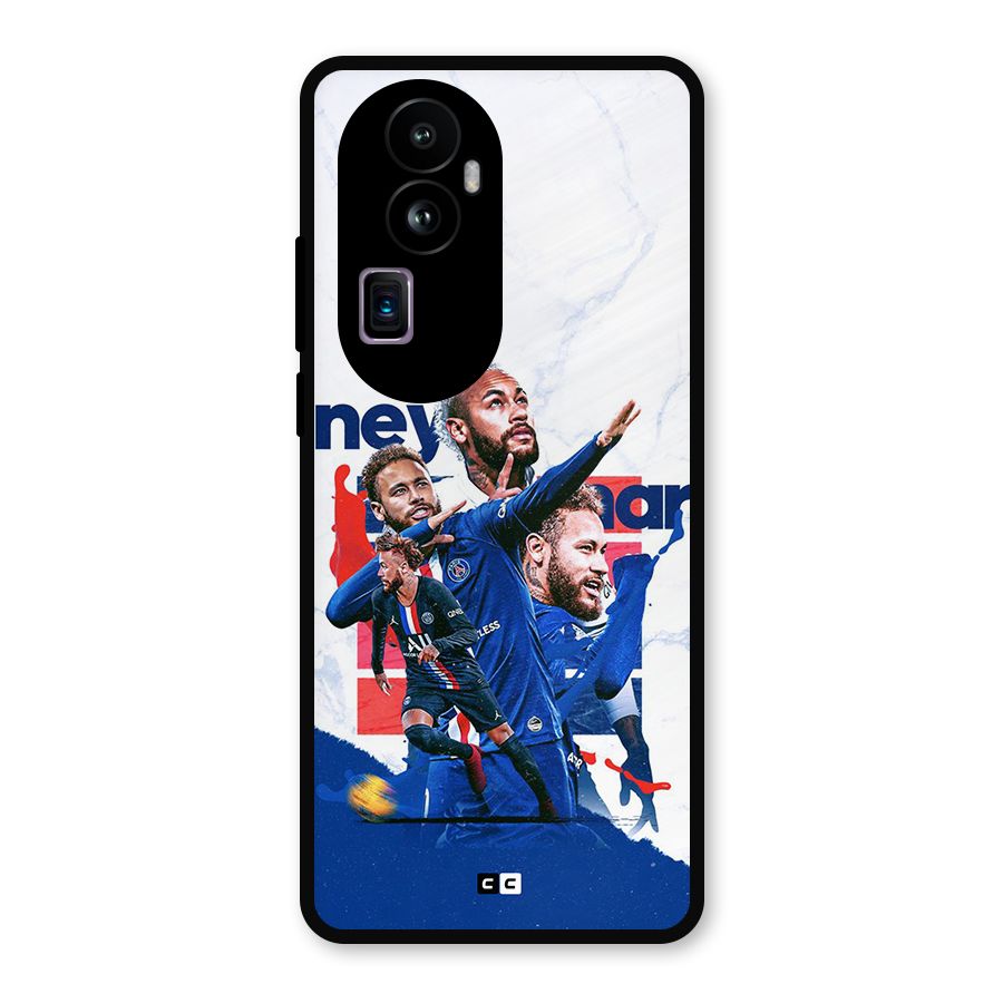Tropical Sensation Metal Back Case for Oppo Reno10 Pro Plus