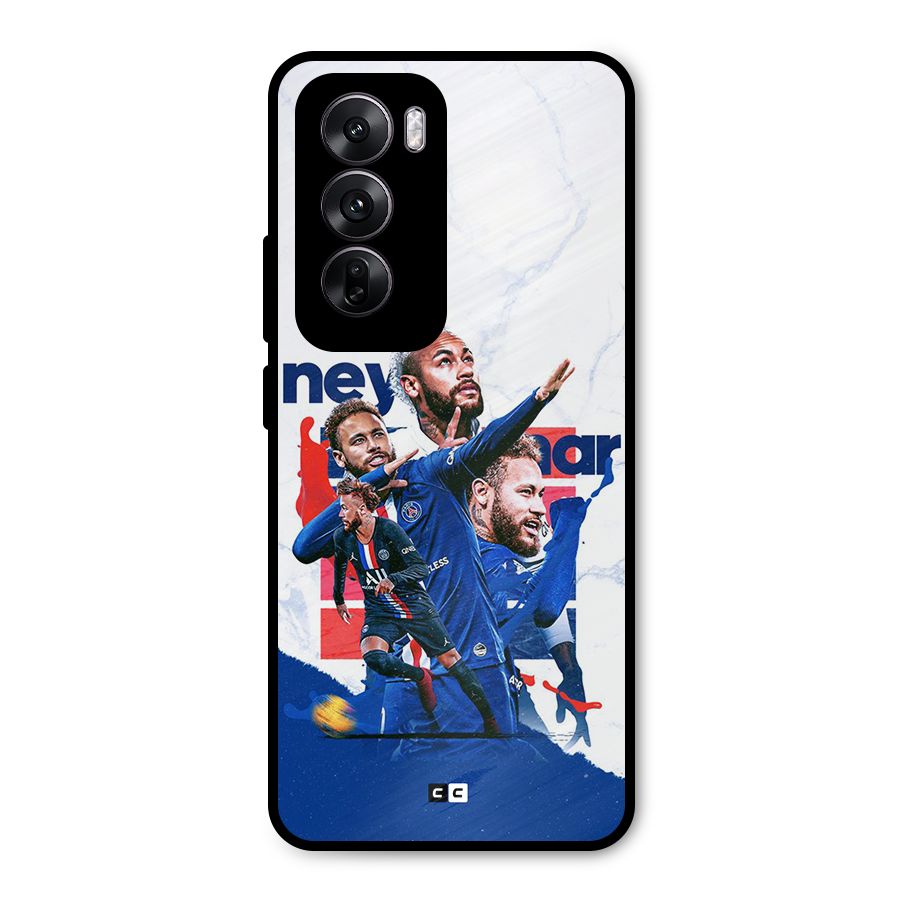 Tropical Sensation Metal Back Case for Oppo Reno12