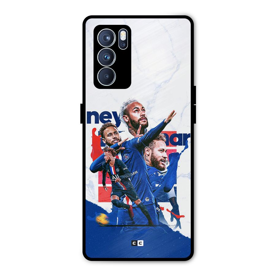 Tropical Sensation Metal Back Case for Oppo Reno6 Pro 5G