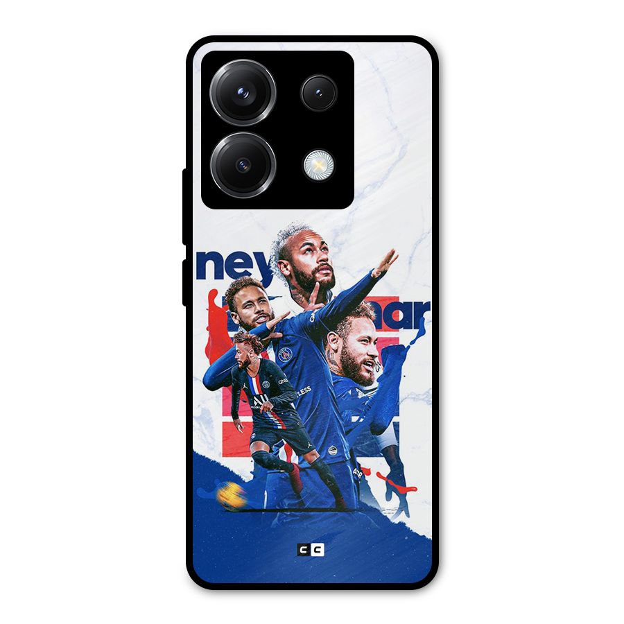 Tropical Sensation Metal Back Case for Poco X6