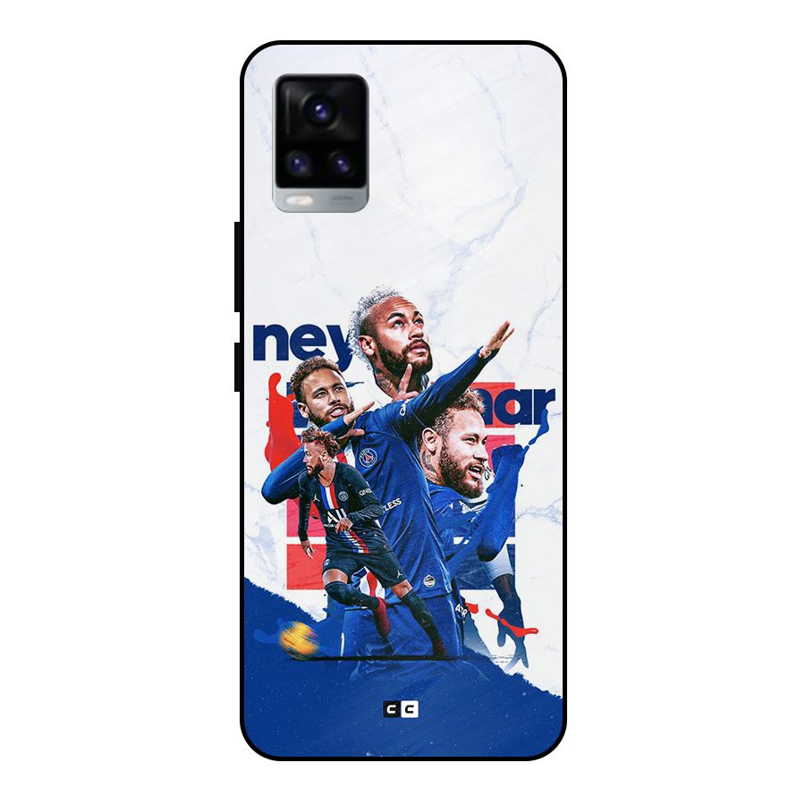 Tropical Sensation Metal Back Case for Vivo V20 2021