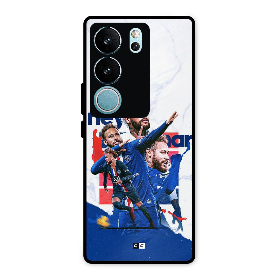 Tropical Sensation Metal Back Case for Vivo V29