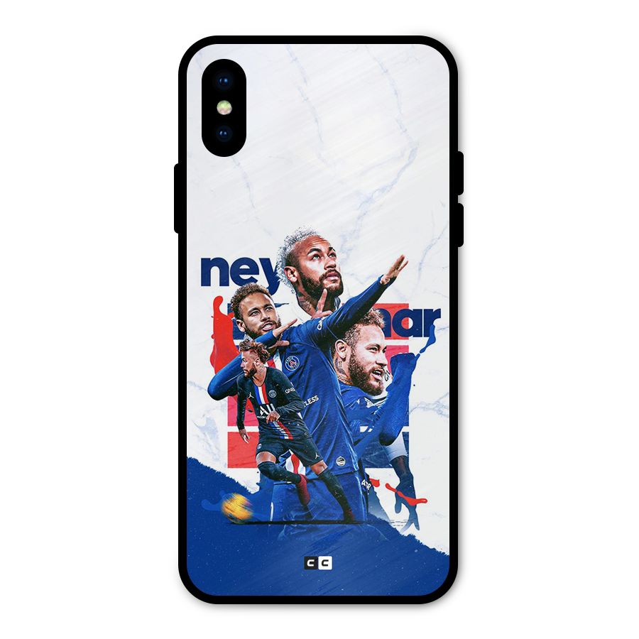 Tropical Sensation Metal Back Case for iPhone XS