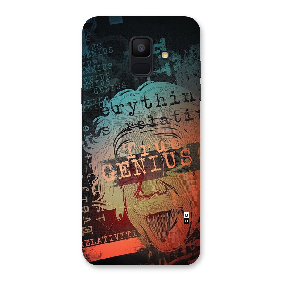 True Genius Back Case for Galaxy A6 (2018)