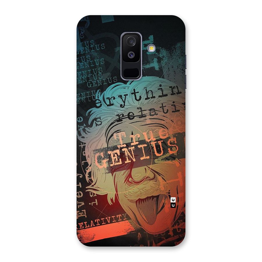 True Genius Back Case for Galaxy A6 Plus