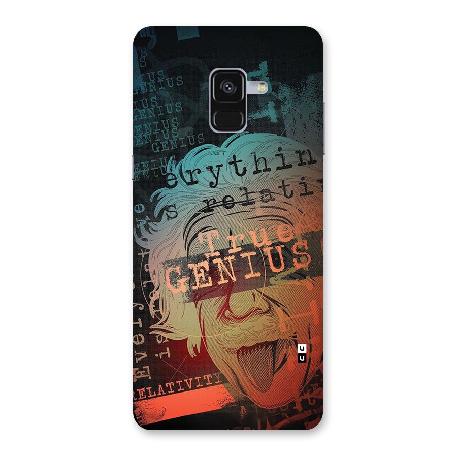 True Genius Back Case for Galaxy A8 Plus