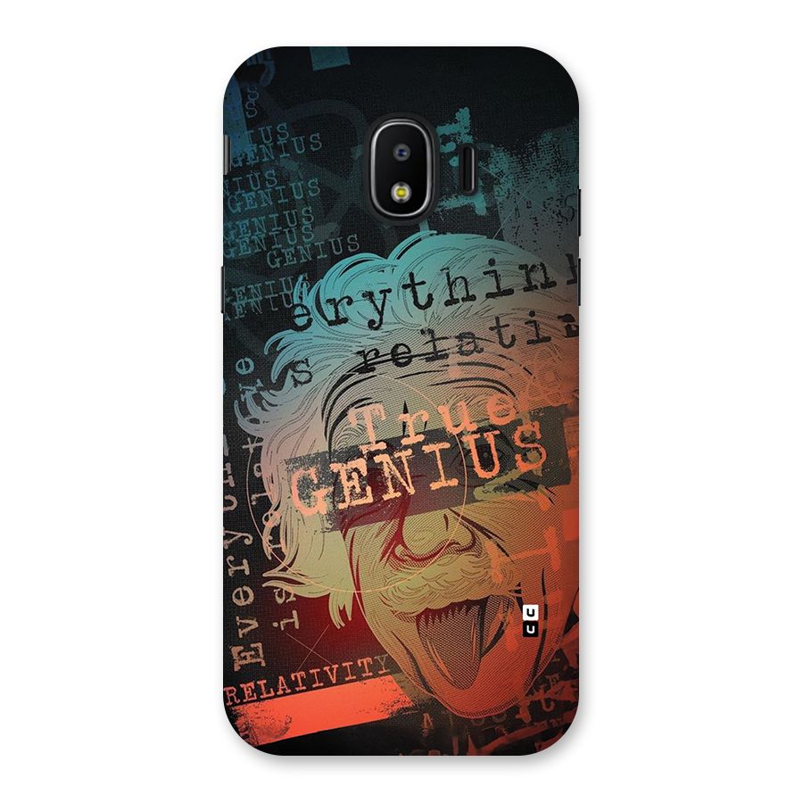 True Genius Back Case for Galaxy J2 Pro 2018