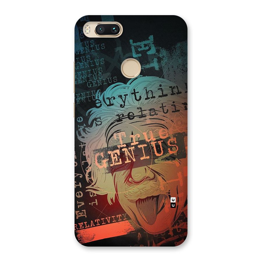 True Genius Back Case for Mi A1