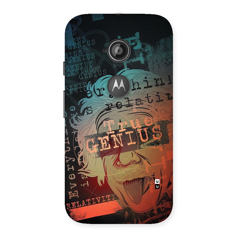 True Genius Back Case for Moto E 2nd Gen