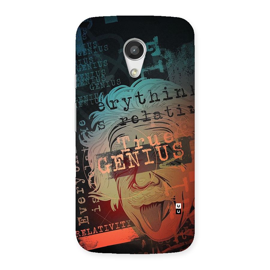 True Genius Back Case for Moto G 2nd Gen