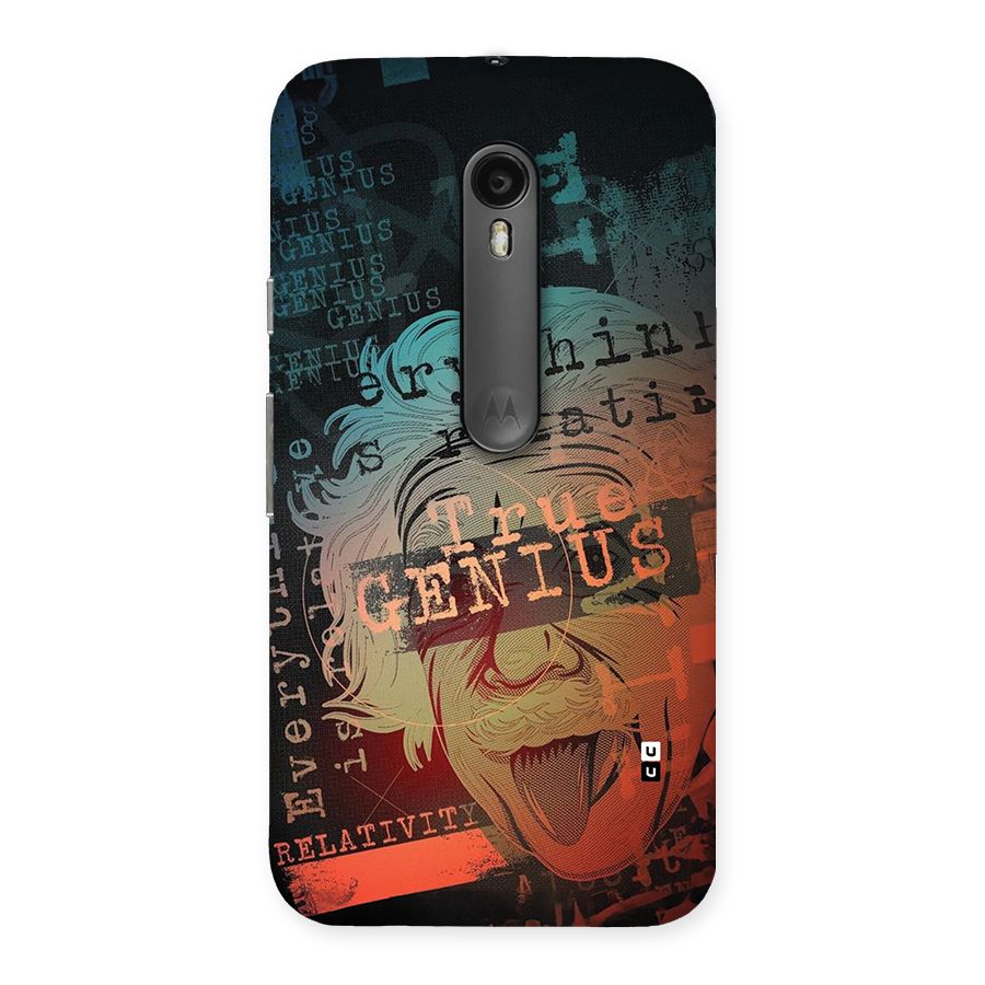 True Genius Back Case for Moto G Turbo
