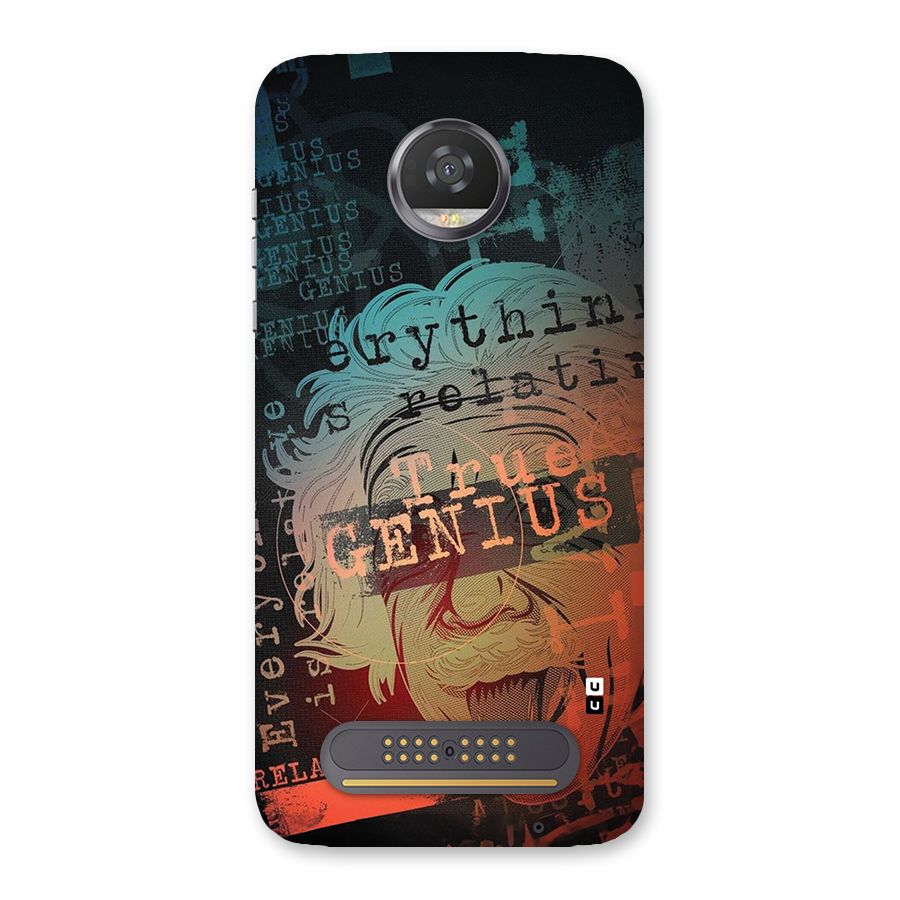 True Genius Back Case for Moto Z2 Play