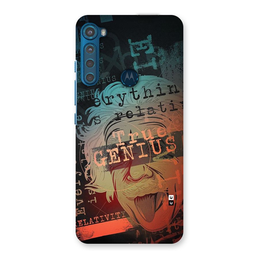 True Genius Back Case for Motorola One Fusion Plus