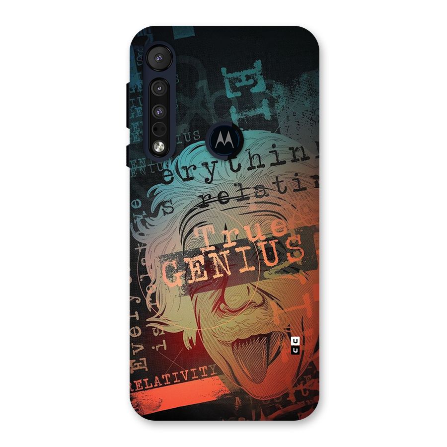 True Genius Back Case for Motorola One Macro