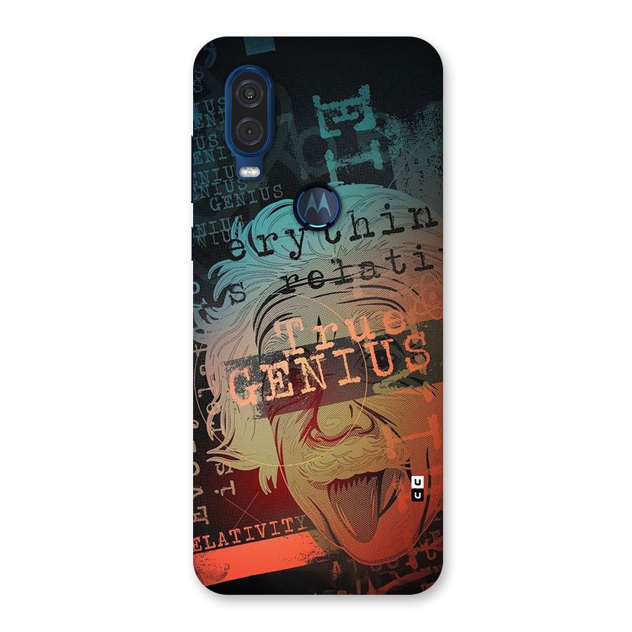 True Genius Back Case for Motorola One Vision