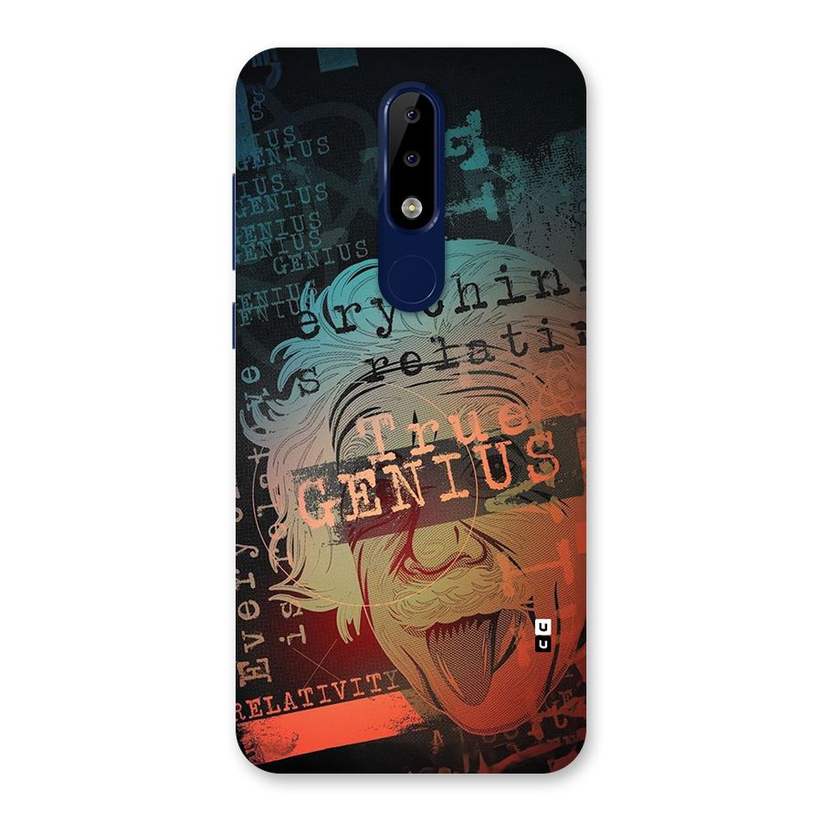 True Genius Back Case for Nokia 5.1 Plus
