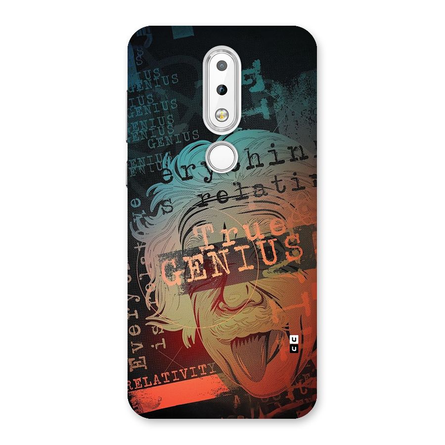 True Genius Back Case for Nokia 6.1 Plus