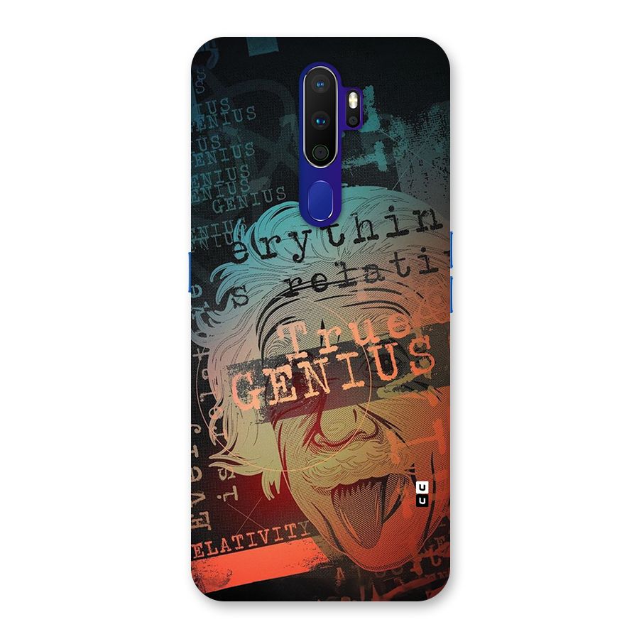 True Genius Back Case for Oppo A9 (2020)
