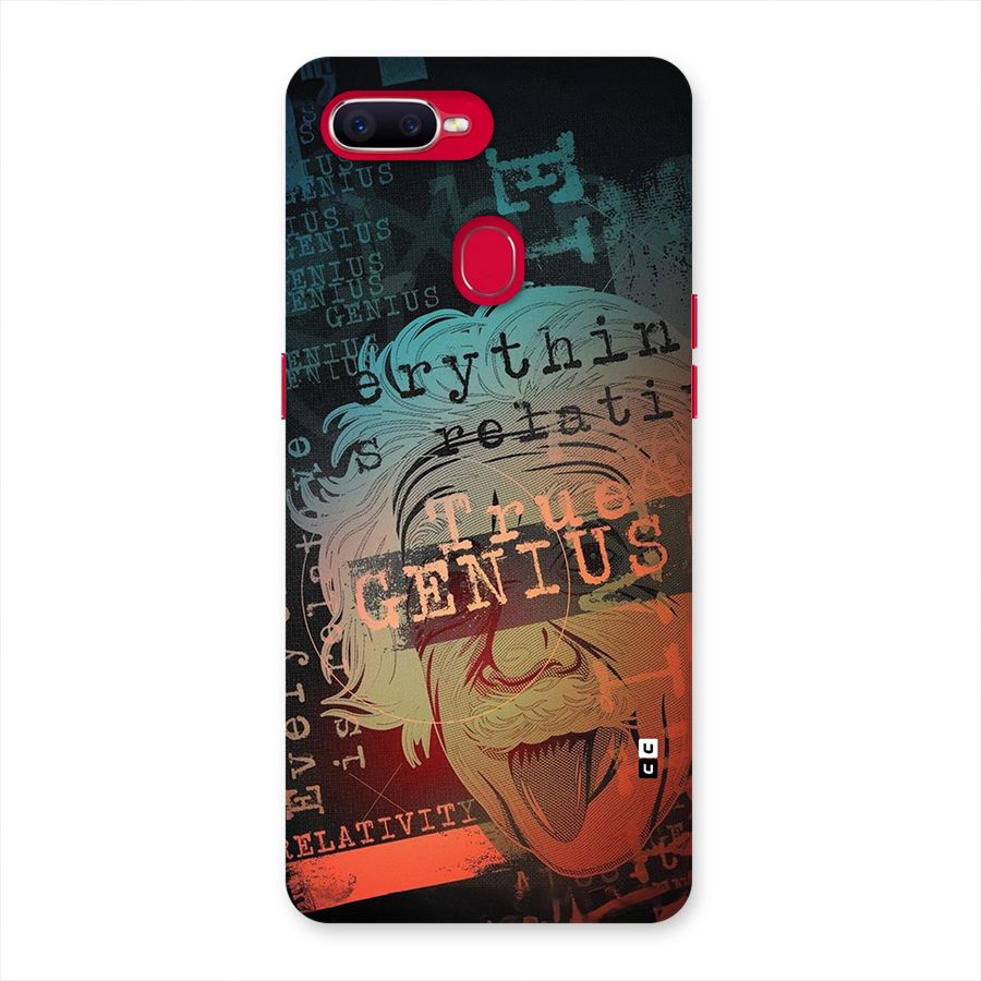 True Genius Back Case for Oppo F9 Pro