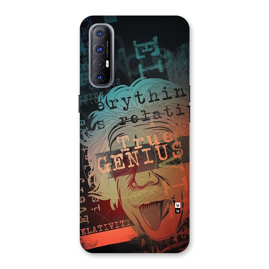 True Genius Back Case for Oppo Reno3 Pro