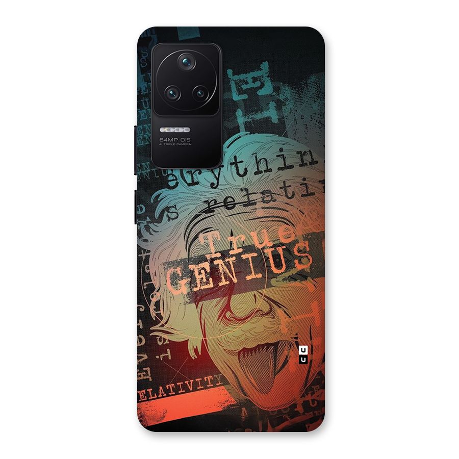 True Genius Back Case for Poco F4 5G