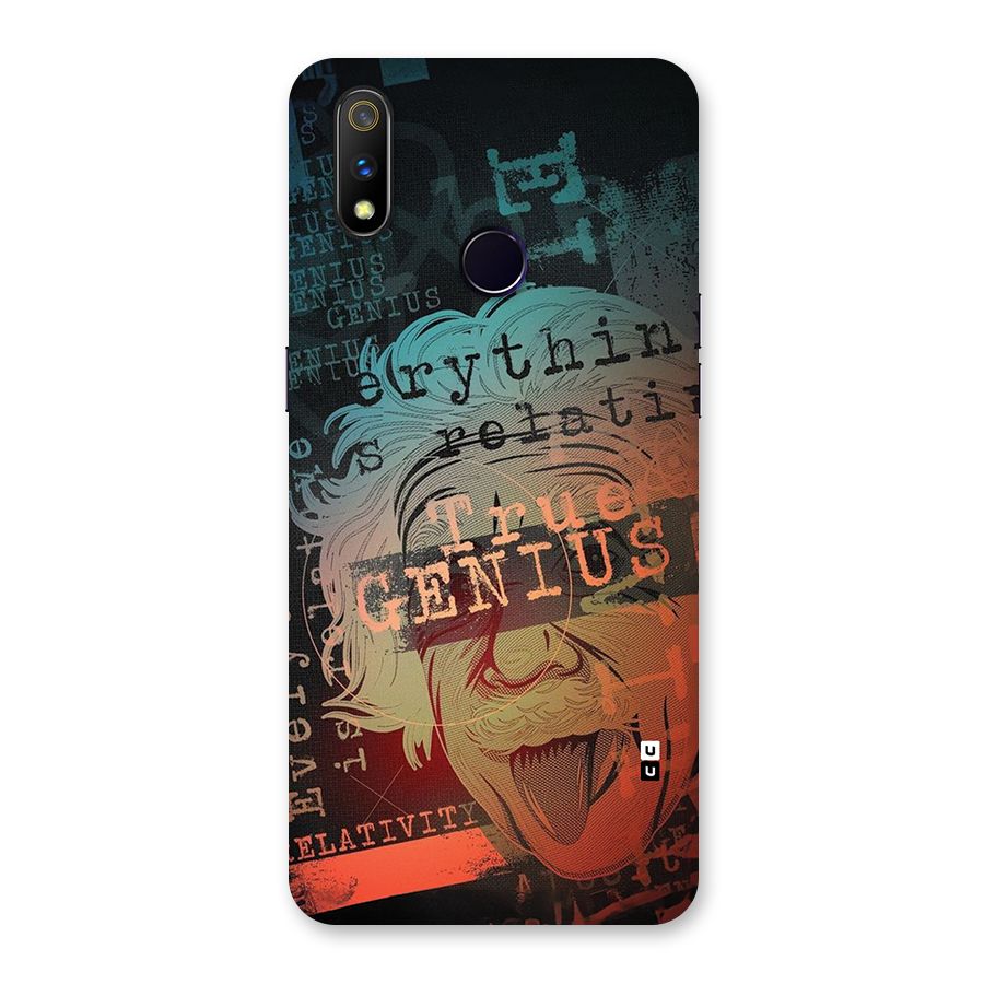 True Genius Back Case for Realme 3 Pro