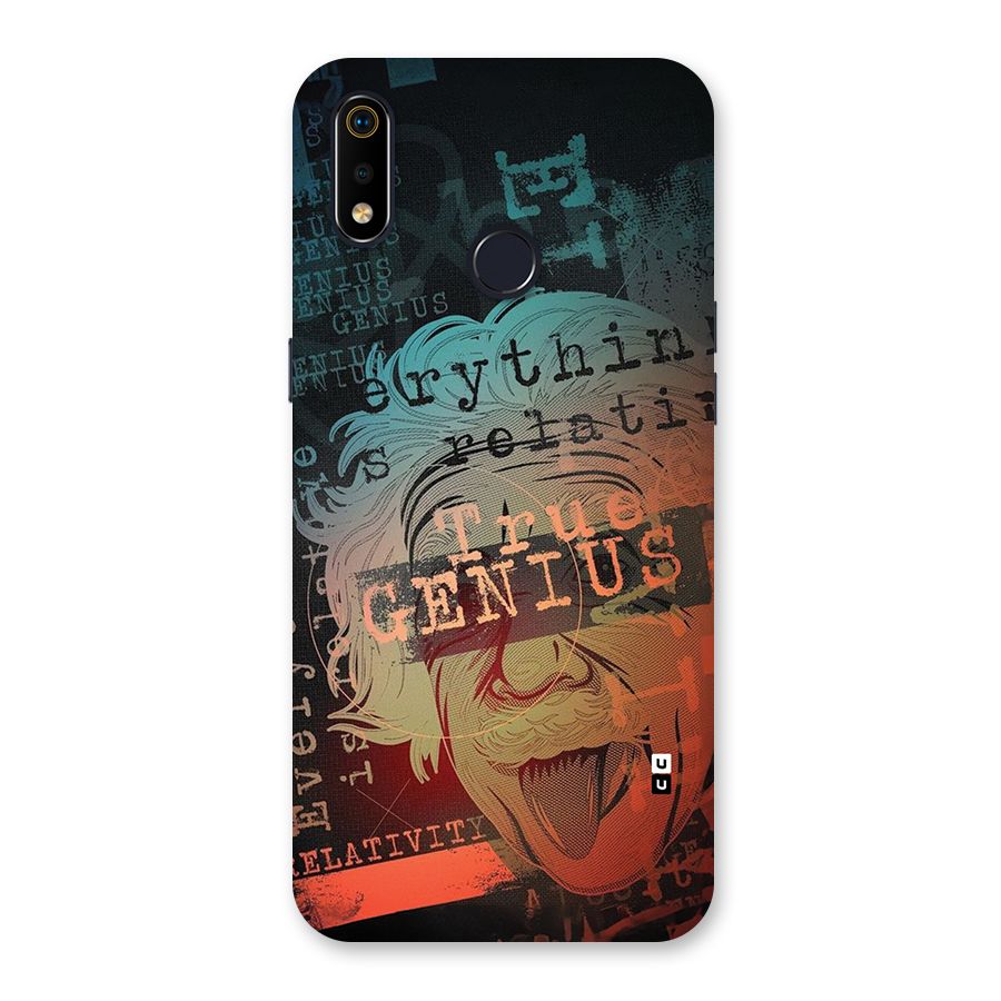 True Genius Back Case for Realme 3i