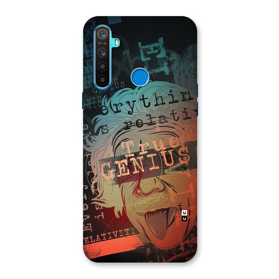 True Genius Back Case for Realme 5
