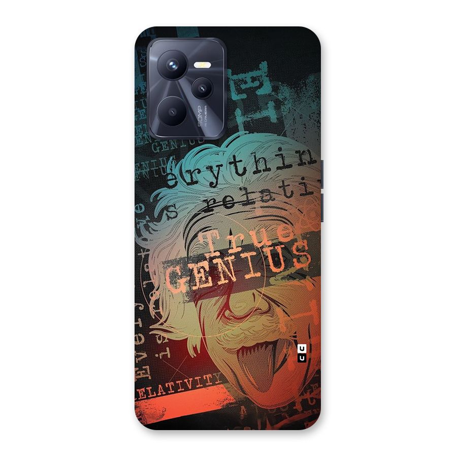 True Genius Back Case for Realme C35