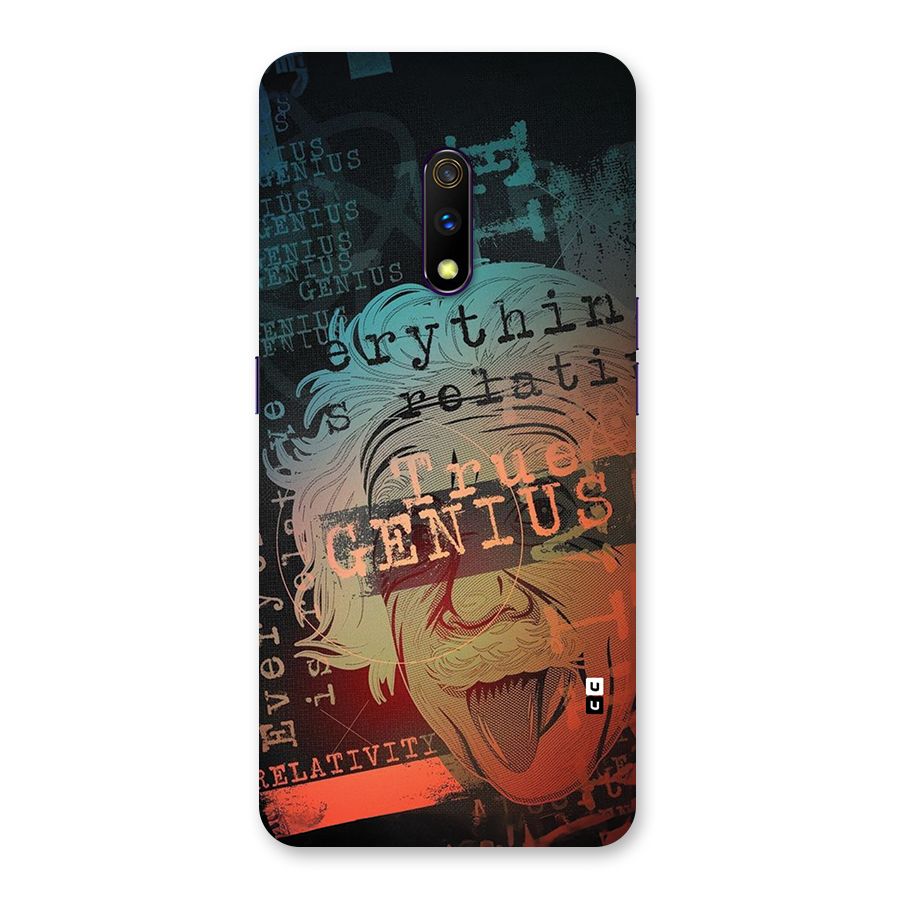 True Genius Back Case for Realme X