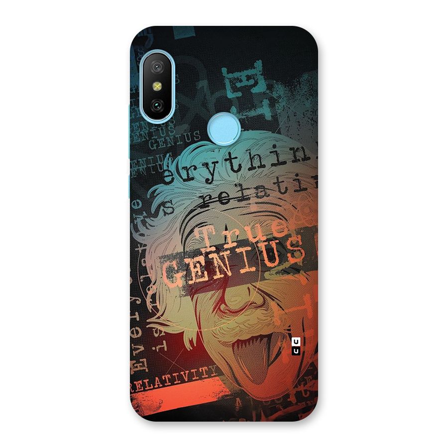 True Genius Back Case for Redmi 6 Pro