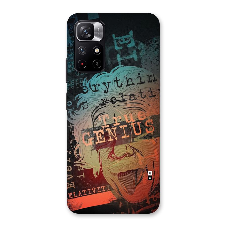True Genius Back Case for Redmi Note 11T 5G