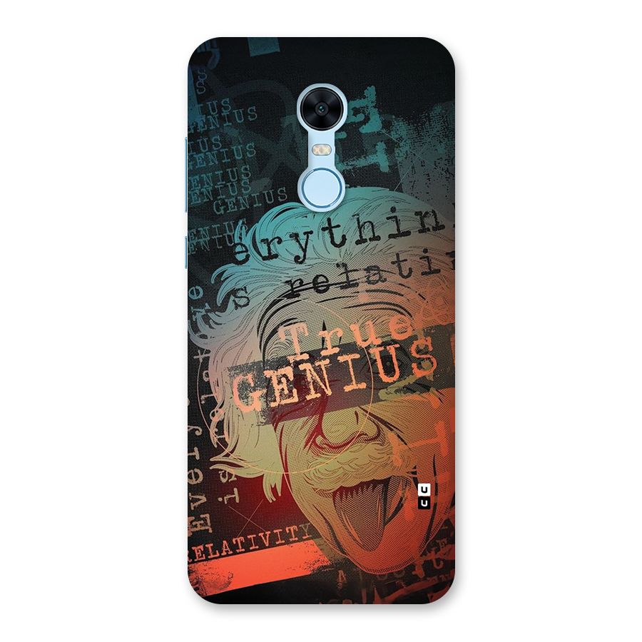 True Genius Back Case for Redmi Note 5