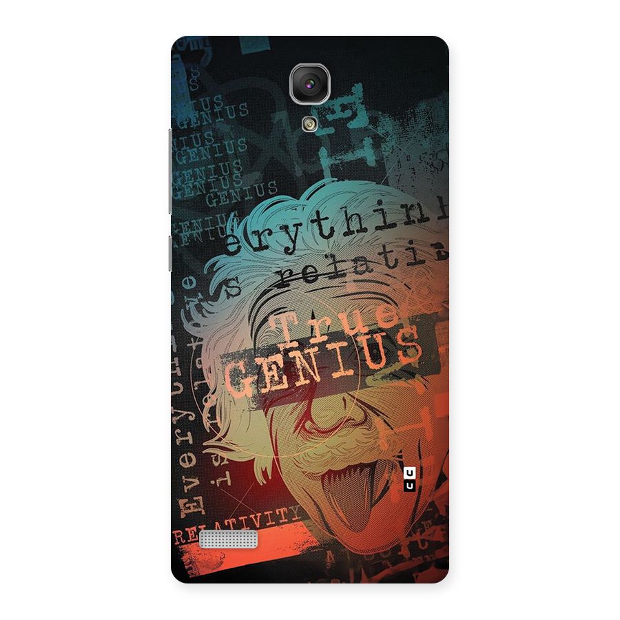 True Genius Back Case for Redmi Note Prime